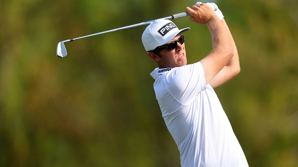 Seamus Power plays his shot from the 15th tee
