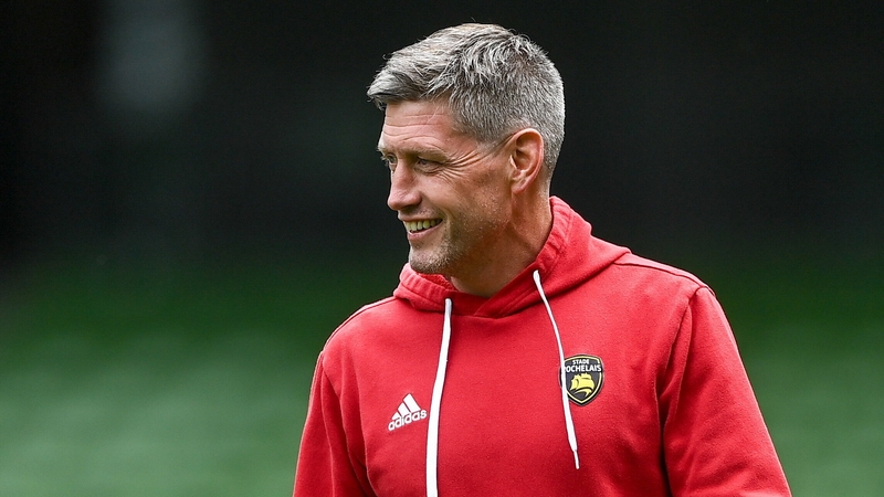 Ronan O'Gara at the captain's run in the Aviva Stadium on Friday