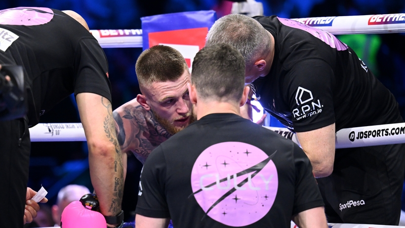 Gary Cully pictured after his loss to Jose Felix