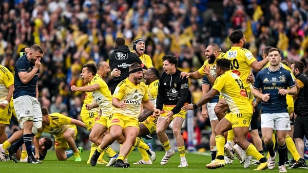 La Rochelle celebrate at the final whistle