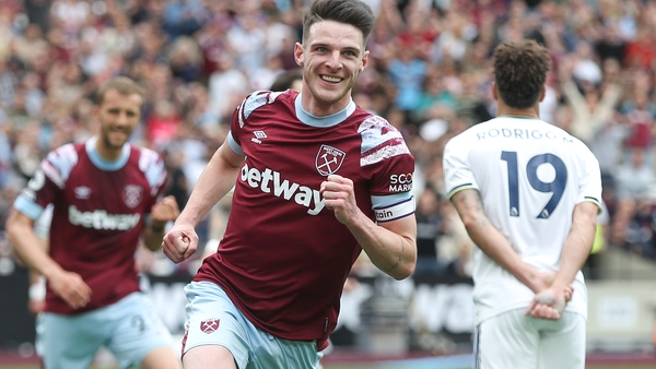 Has Declan Rice played his last game in the claret and blue?