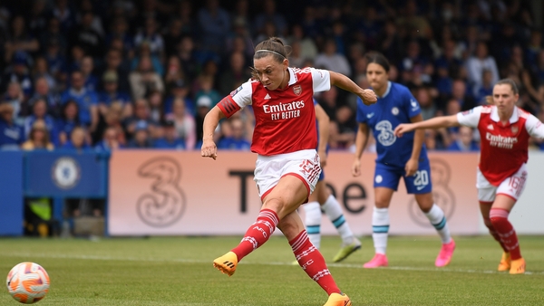 Katie McCabe dragged her penalty wide