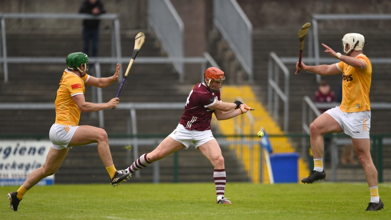 Conor Whelan scores Galway's second goal