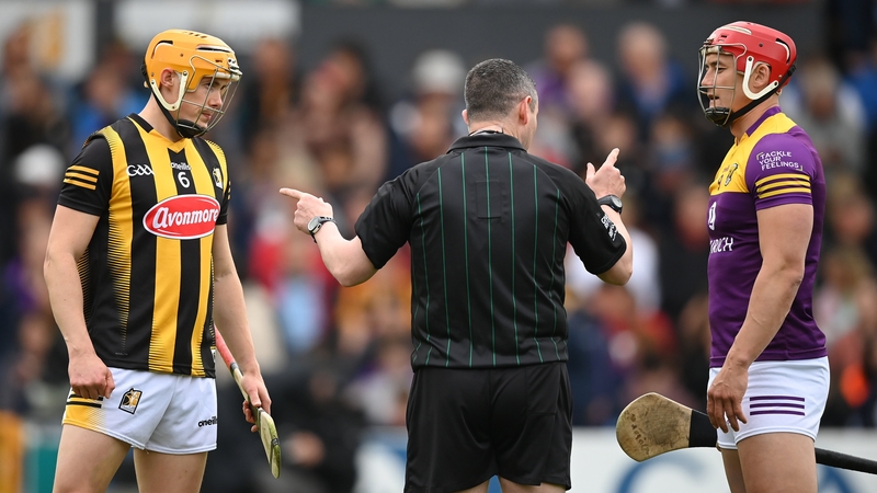 Kilkenny's Richie Reed (L) and Wexford's Lee Chin (R) will meet in an important fixture on Sunday