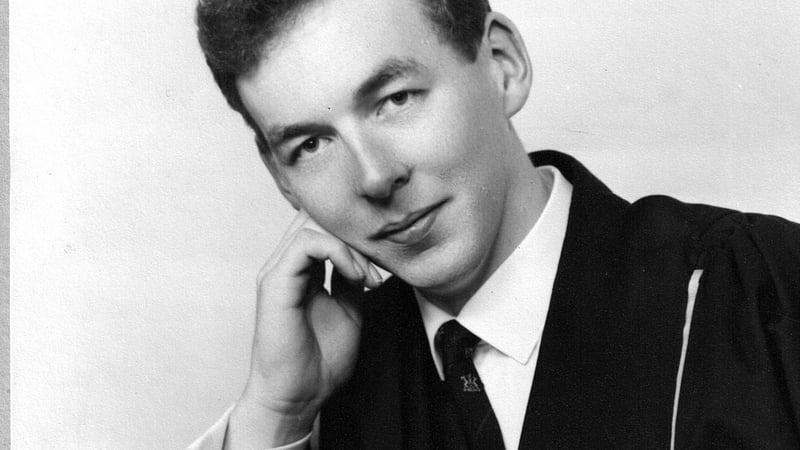 Eoin O Brien's Graduation photograph, circa 1963