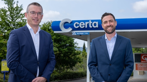 Andrew Graham, Managing Director of Certa Ireland and Steven Bray, founder and Managing Director of Alternative Energy Ireland