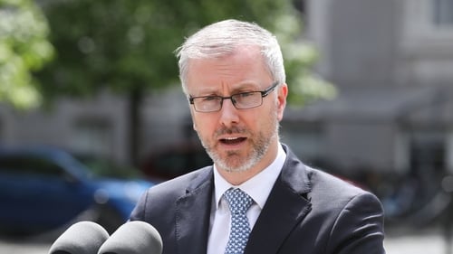 Roderic O'Gorman said meals, showers and toilets would be provided at the Crooksling accommodation (File image, RollingNews.ie)