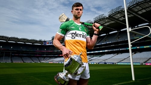 Jason Sampson with the Joe McDonagh Cup