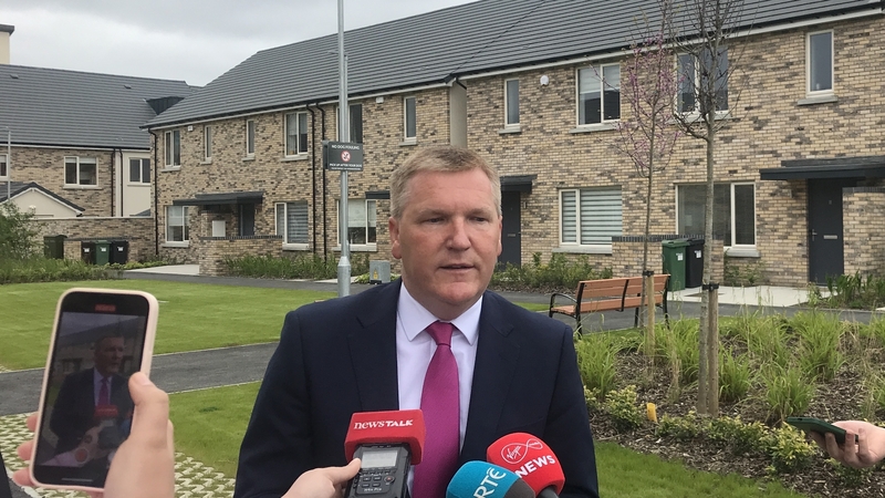Minister for Finance Michael McGrath in Ashtown, Dublin 15