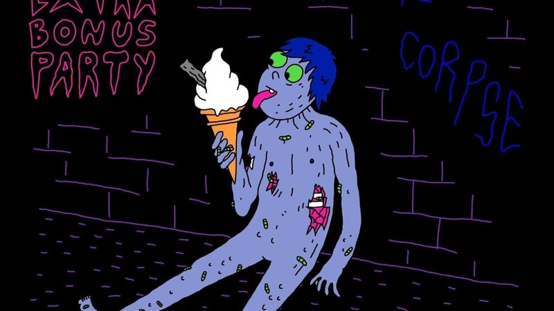 Super Extra Bonus Party. Artwork by Jorge Parras