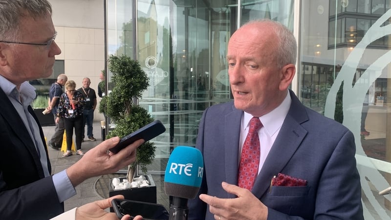 Chief Executive of the HSE Bernard Gloster at the Fórsa conference in Galway