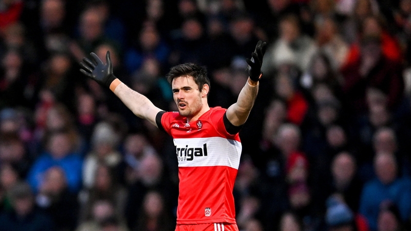 Chrissy McKaigue was one of 12 players to start Derry's first McKenna Cup game of the season and their recent Ulster final