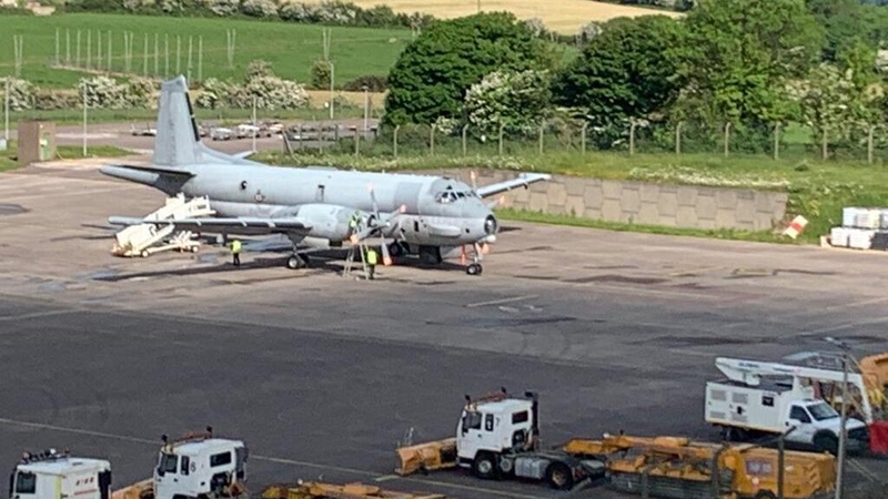 Aircraft landed safely after issuing a 'pan-pan' alert