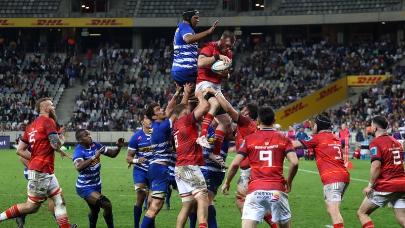 Munster were 26-24 when the sides met in April