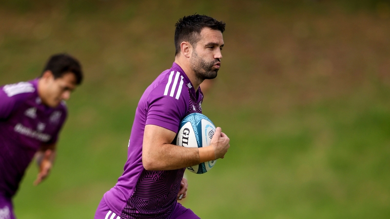 Conor Murray is fit to play and starts at scrum-half