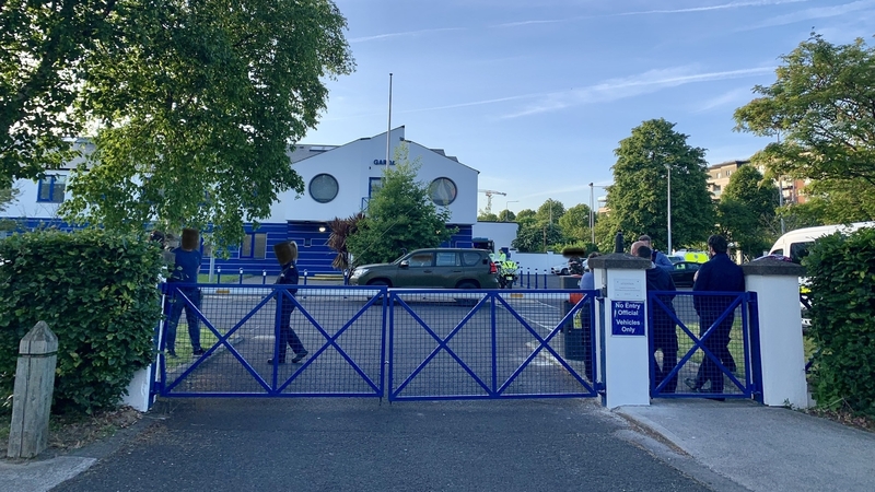 There are some road closures near Tallaght Garda Station
