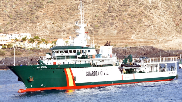 The group managed to depart and were eventually recovered 12 nautical miles south of Gran Canaria on Thursday night (file image)