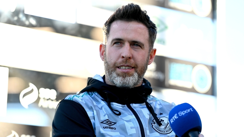 Shamrock Rovers manager Stephen Bradley