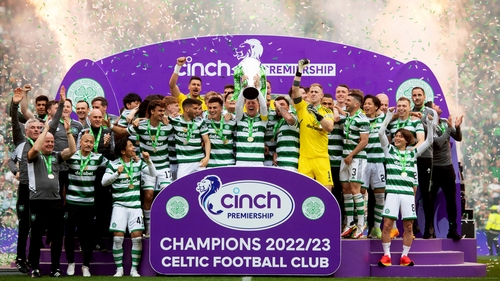 Celtic lift the title once again