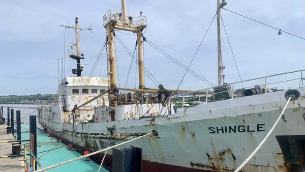 The MV Shingle was intercepted in the summer of 2014, with 32 million illegal cigarettes on board