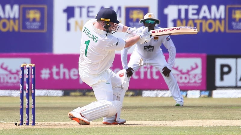 Paul Stirling hit a century for Ireland