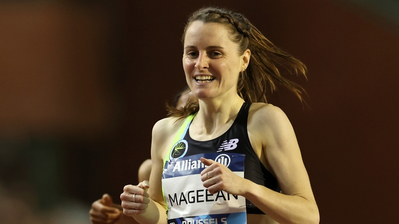 Ciara Mageean set a new 800m record