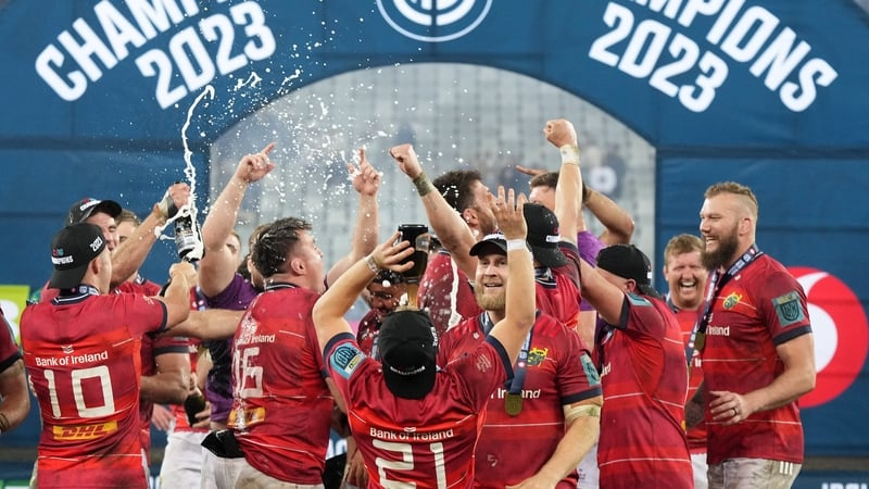 Munster were crowned champions for the first time since 2011