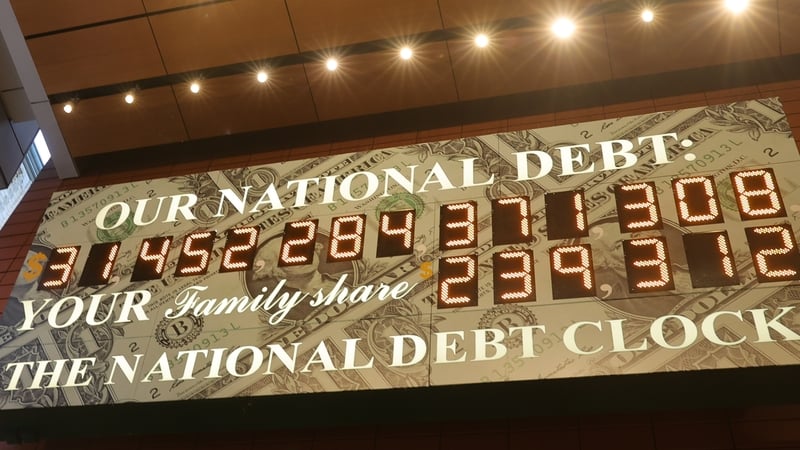 The US debt ceiling is roughly equal to 120% of the country's annual economic output