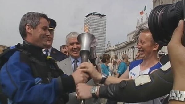 Remember this? Special Olympics flame arrives in Dublin