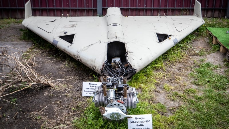 In recent months, invading Russian troops have sent waves of Iranian-made Shahed 'kamikaze' drones at Kyiv and other major cities