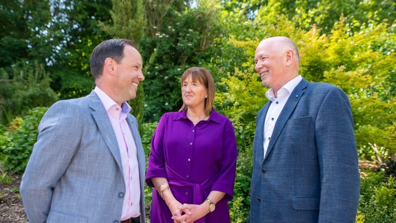 Will Wilmott, MD Milestone Solutions, Rosita Fennell, CFO PM Group, Dave Murphy, CEO PM Group