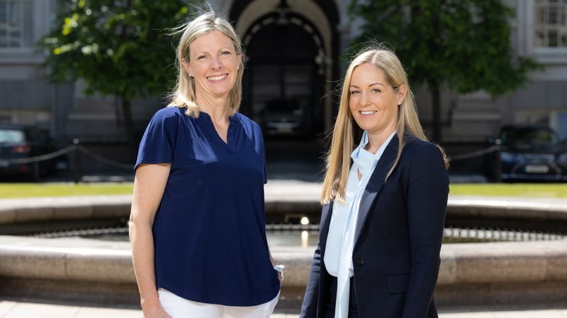 al Cummins, Project Managing Director for Emerald and Western Star and Ryanne Burges and Director of Offshore and Ireland at EDF Renewables