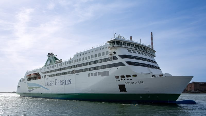 Irish Ferries' Oscar Wilde ferry entered service with the company in June
