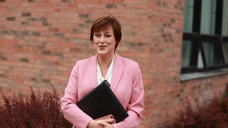 Donna Traynor pictured outside the Office of the Industrial Tribunals, Killymeal House in Belfast