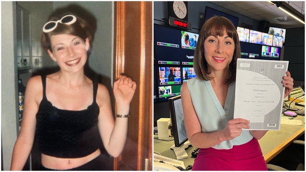 RTÉ News Newscaster Sharon Tobin sat her Leaving Cert in 1997