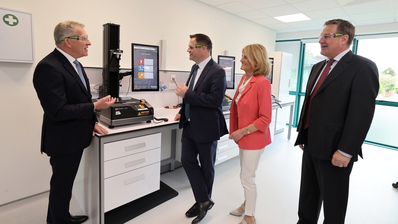 Mike Fairbourn, BD General Manager of UK & Ireland with Minister of State Neale Richmond, Mary Buckley, Executive Director IDA and Roland Goette, BD President of EMEA