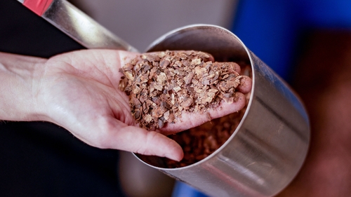 The process locks in greenhouses gases and the final product can be used as a fertiliser