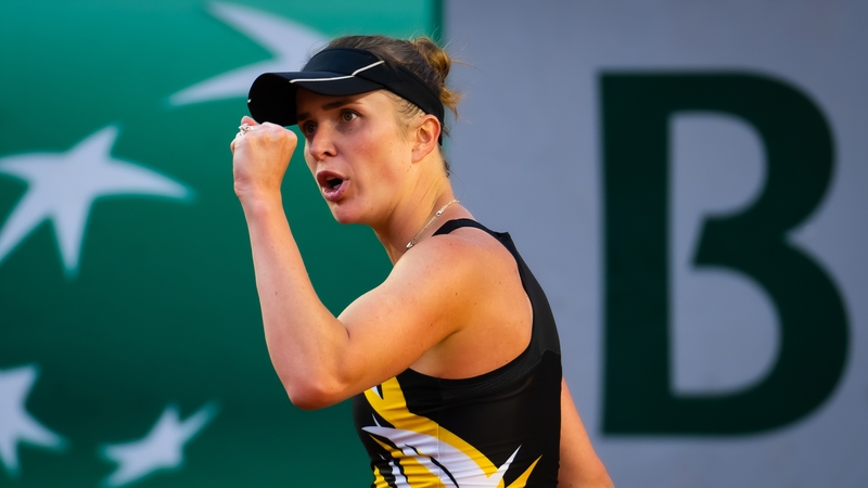 Svitolina has been enjoying a stellar Roland Garros, having played her first tournament since giving birth back in April