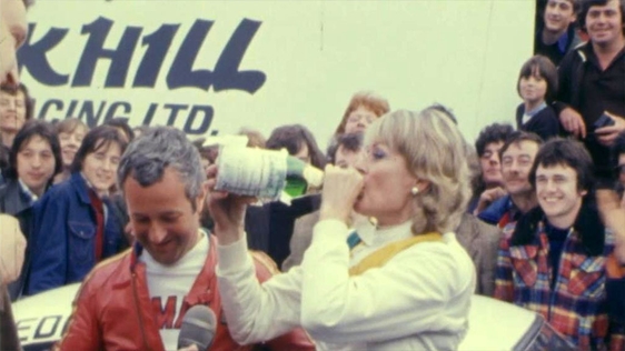 Danny Keany and Rosemary Smith celebrate at Carrigrohane in Cork, 1978