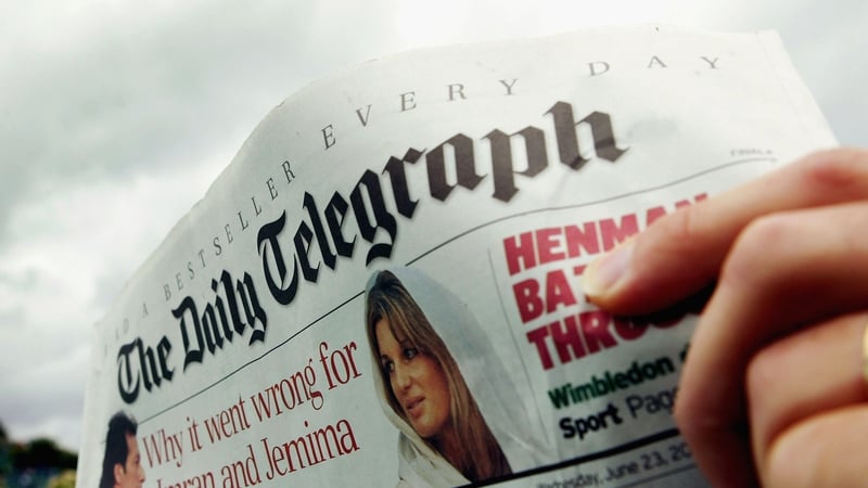 Britain said today it would refer the UAE-led takeover of the Telegraph for a lengthy review