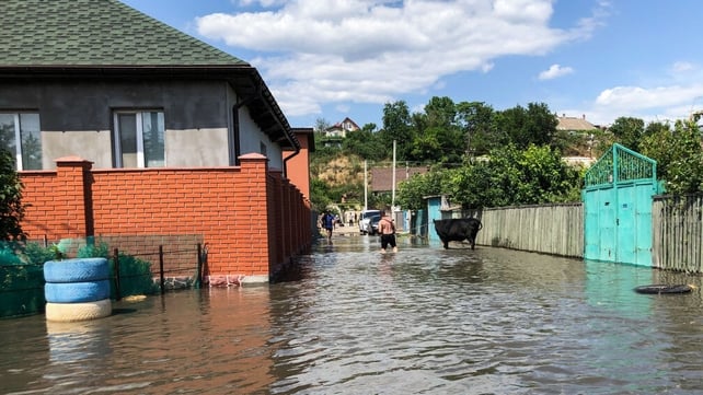 A UN aid chief said the dam breach 'will have grave and far-reaching consequences for thousands of people in southern Ukraine on both sides of the frontline through the loss of homes, food, safe water and livelihoods'