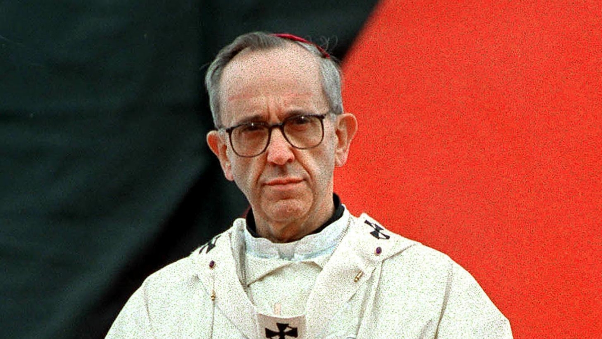 Pope Francis as a young man in Ireland