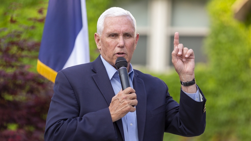 Mike Pence's announcement comes two days after papers filed with the US Federal Election Commission showed he had formally entered the race