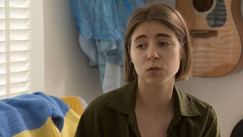 Oleksandra Pishcheiko's grandparents live in Russian-occupied Kherson