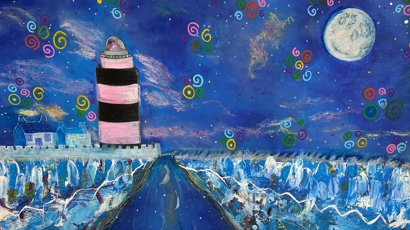 Artwork Title: The Road to Hook Head
Artist: Sophie
Age: 16
County: Waterford