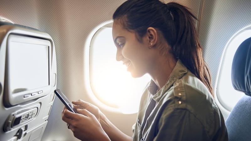 With these global standards in place, why has the aviation industry continued to ban the use of mobile phones? Photo: Getty Images