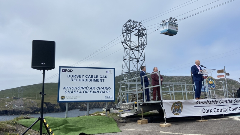 Last Sunday, the cable car service was withdrawn when a haul rope - replaced in advance of the recent reconstruction of the two towers - showed unexpected signs of wear and tear