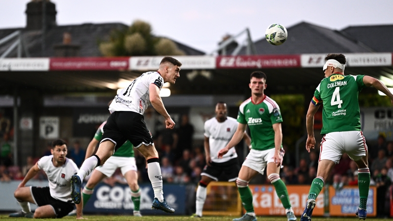 John Martin with Dundalk's winner