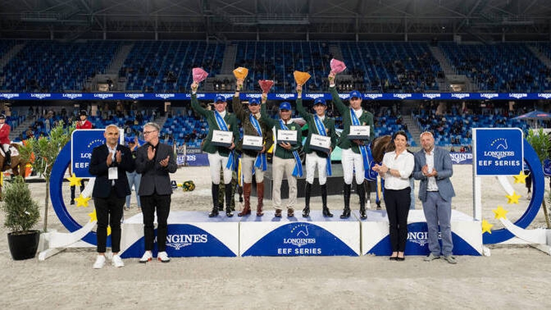Ireland celebrate their win in Bratislava
