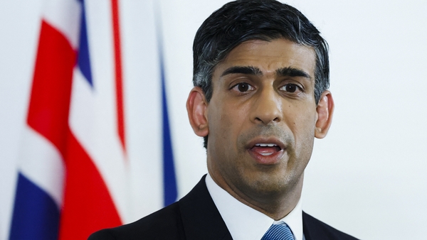 British PM Rishi Sunak said the issue would continue to be raised with the Irish Government
